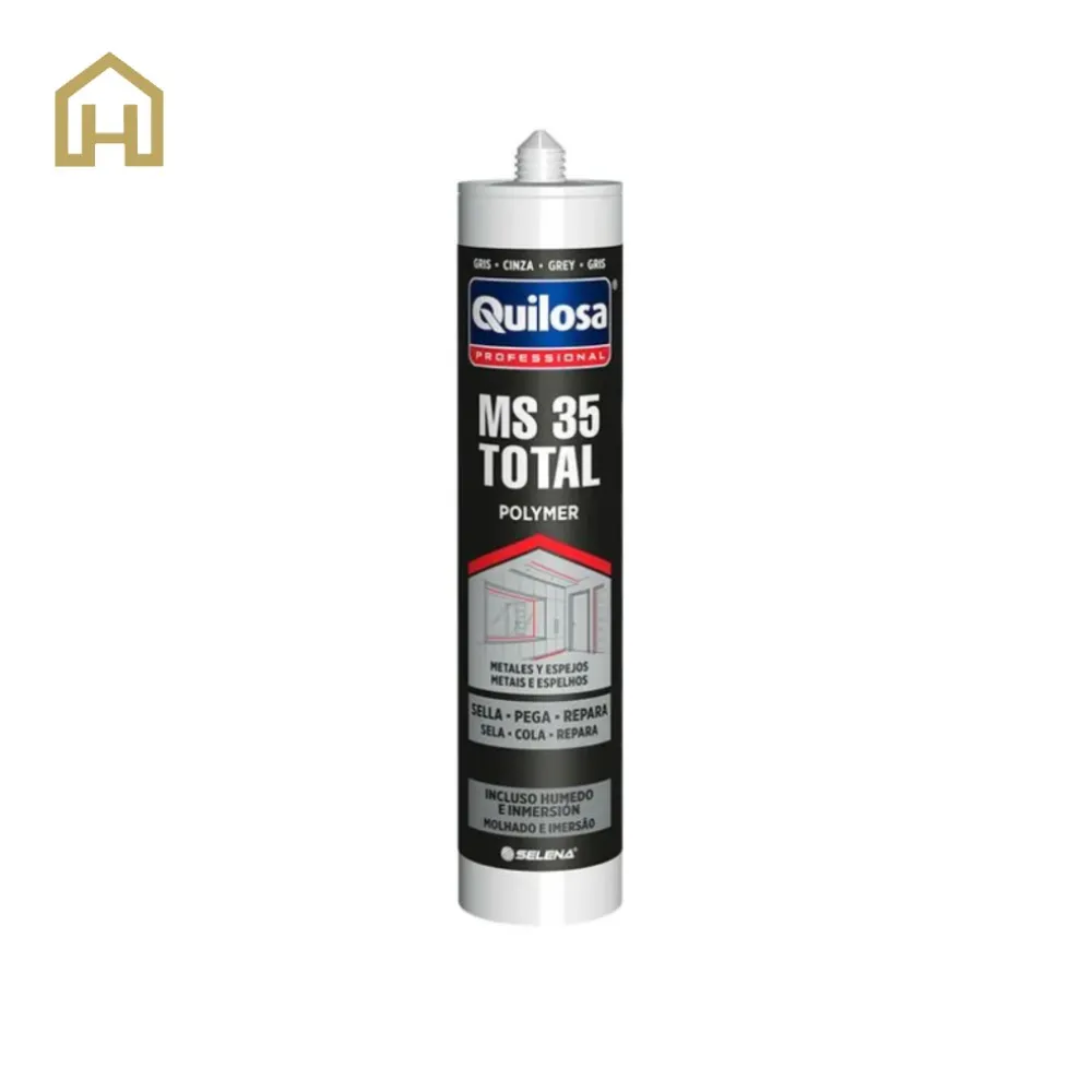 [HEM-QUI-MS35-GR-0.3L] Adhesivo Sellador Híbrido Sintex MS-35 /Tubo/300ml/Gris  (QU10043791)