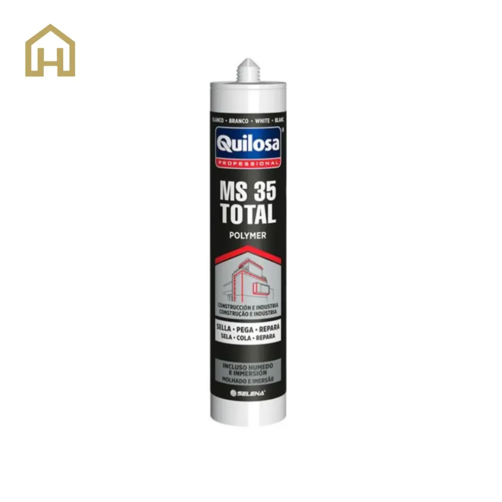 [HEM-QUI-MS35-BL-0.3L] Adhesivo Sellador Hibrido Sintex MS-35 /Tubo/300ml/Blanco  (QU10043798)