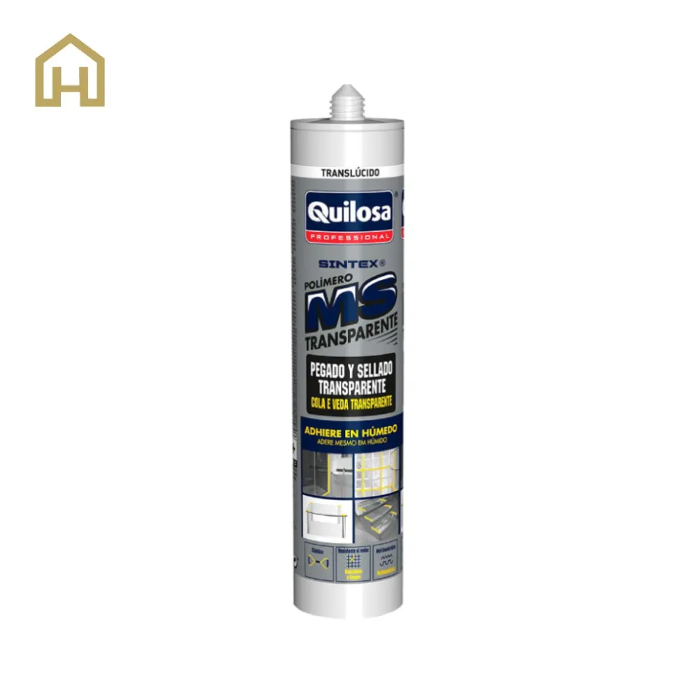 [HEM-QUI-SINTEX.MS-TT-0.28L] ADHESIVO SELLADOR HIBRIDO SINTEX MS TRANSPARENTE TUBO 280ml