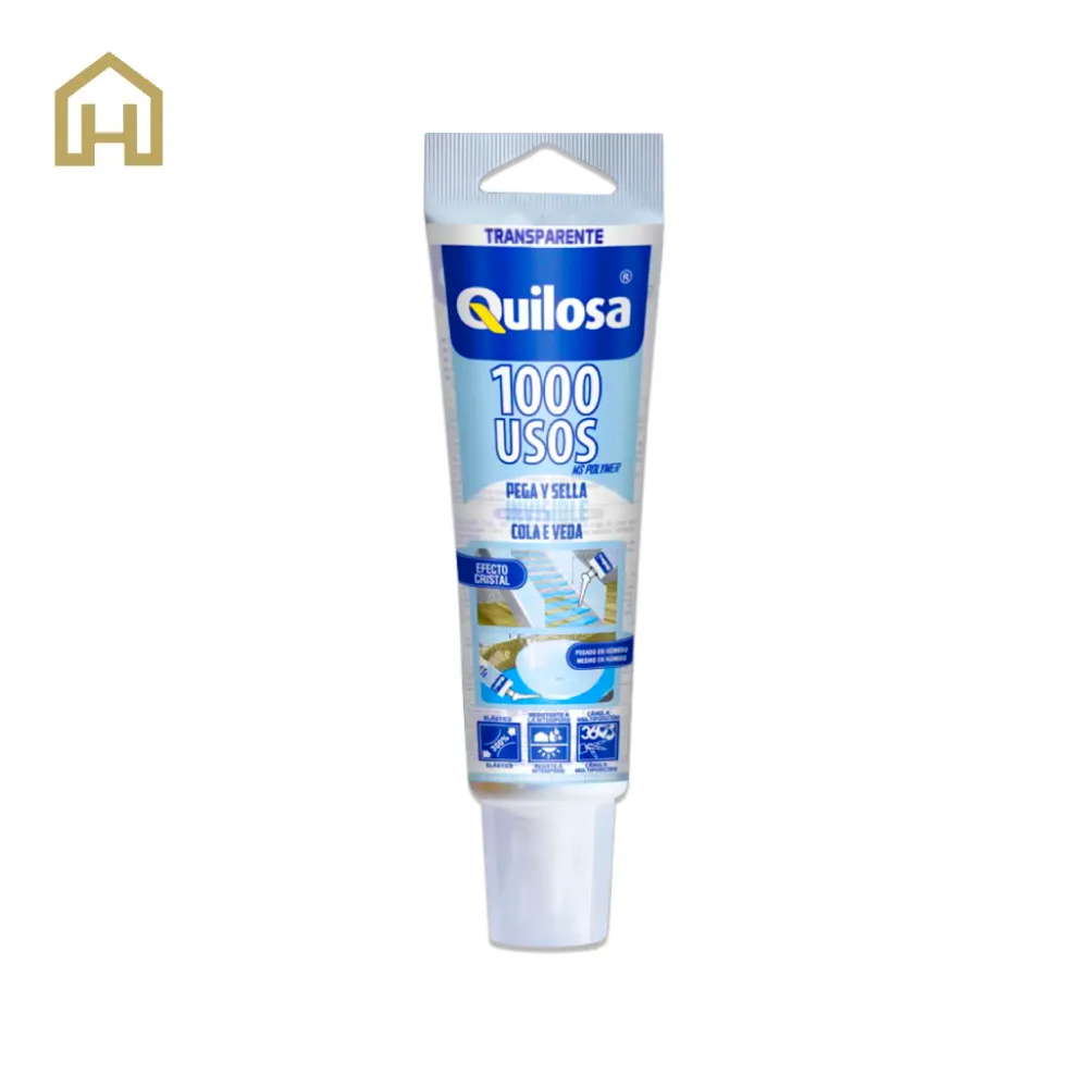 [HEM-QUI-ADHE-CAJAAdhe12] ADHESIVO SELLADOR HIBRIDO SINTEX MS TRANSPARENTE TUBO 100ml