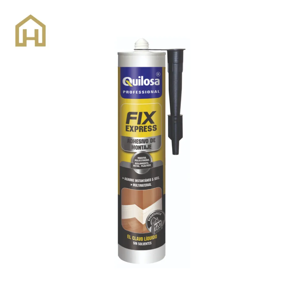 [HEM-QUI-ADHE-CAJAAdhe12] Adhesivo de Montaje FIX EXPRESS /Cartucho/375grs/Blanco  (QU10024498)