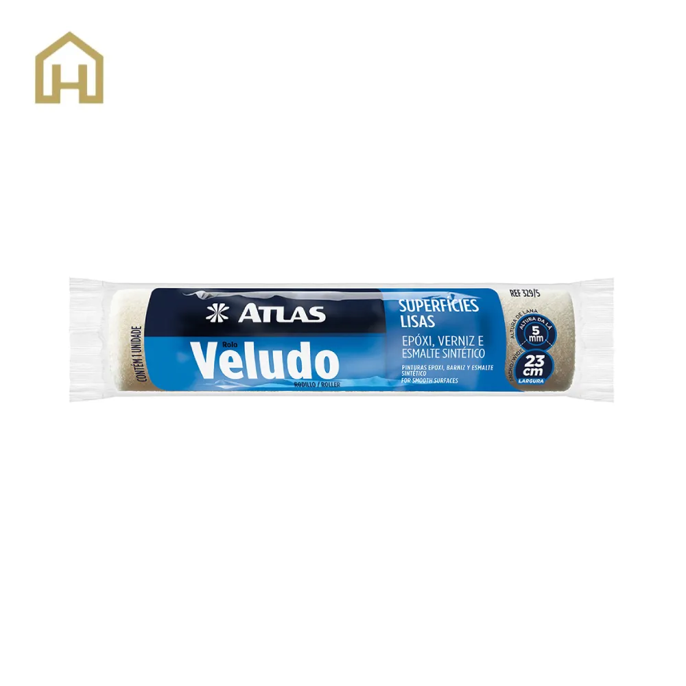 [HEM-ATL-ROD.VE-9P-R-1] Rodillo 9” Veludo Repuesto