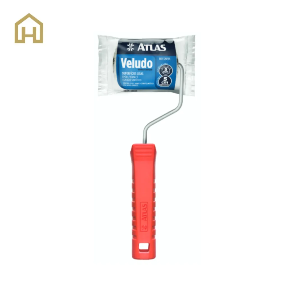 [HEM-ATL-ROD.VE-2P-1] Rodillo  2” Veludo (5 cm)